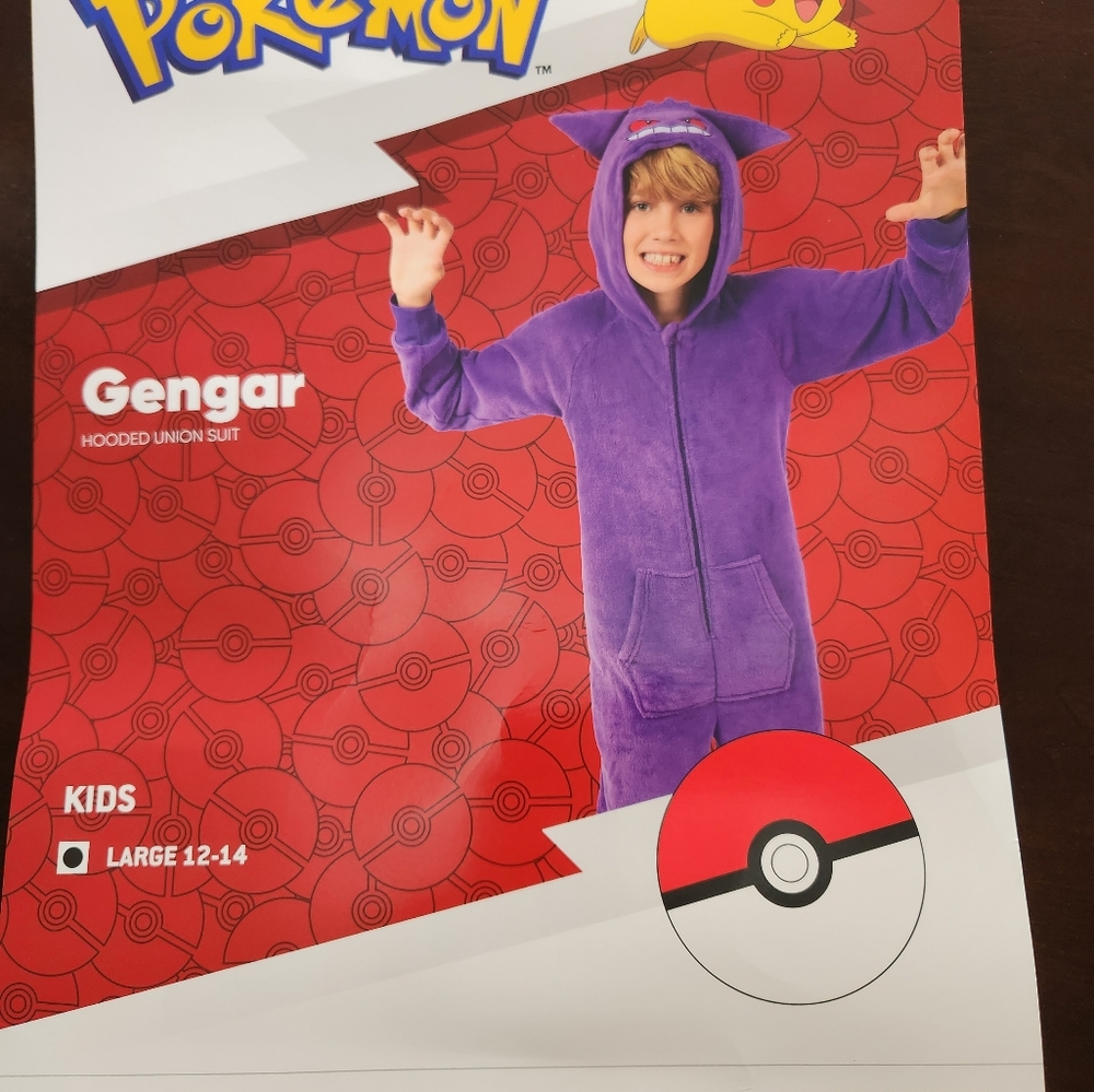 Halloween costume: Pokémon kids LRG 12-14